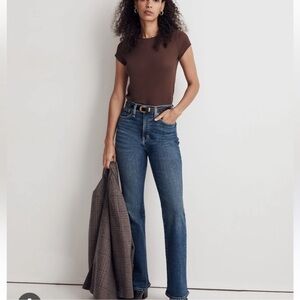 Madewell The Perfect Vintage flare Women's Jeans in halstrom wash
